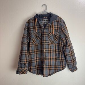 Legendary Outfitters Plaid Shirt Jacket Size Medium